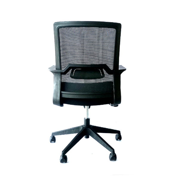 Mid-Back Office Chair W/Mesh Back and Padded Seat 804-1B