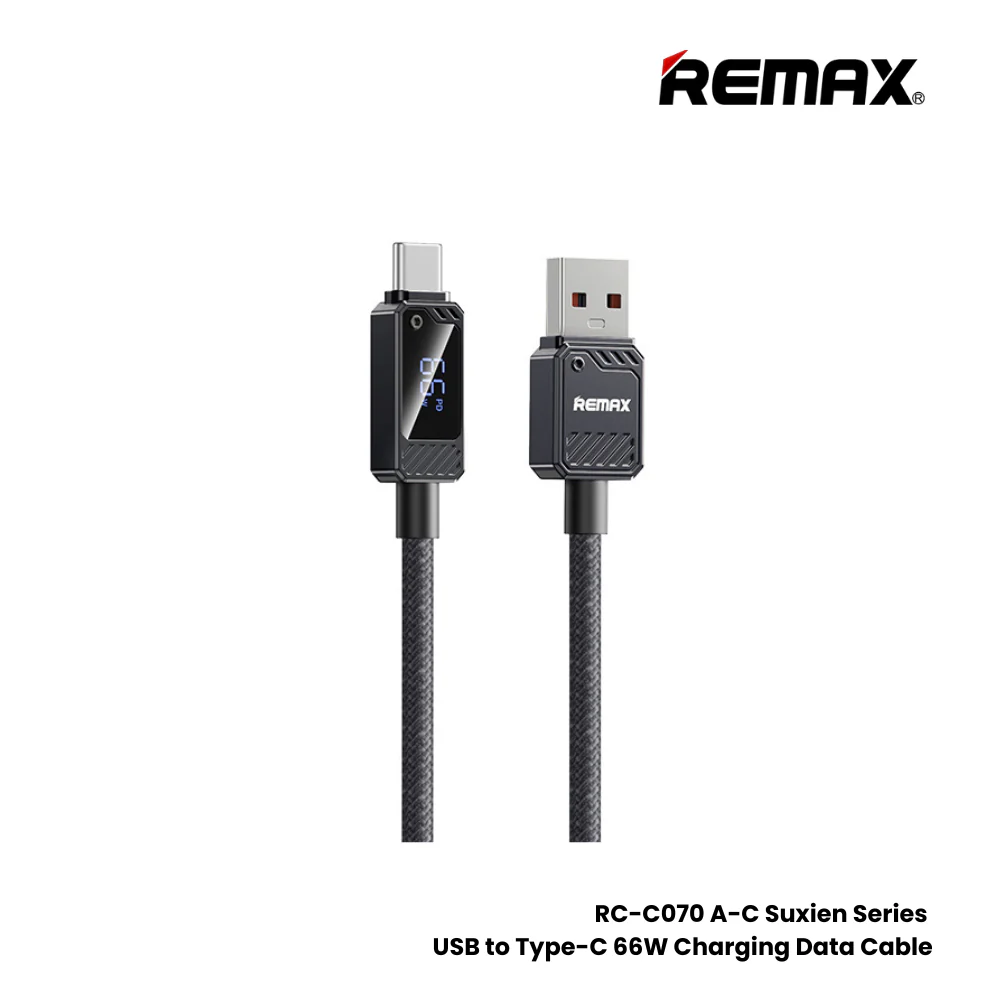 REMAX - RC-C070 Suxien Series 66W USB to Type-C Fast Charging Data Cable