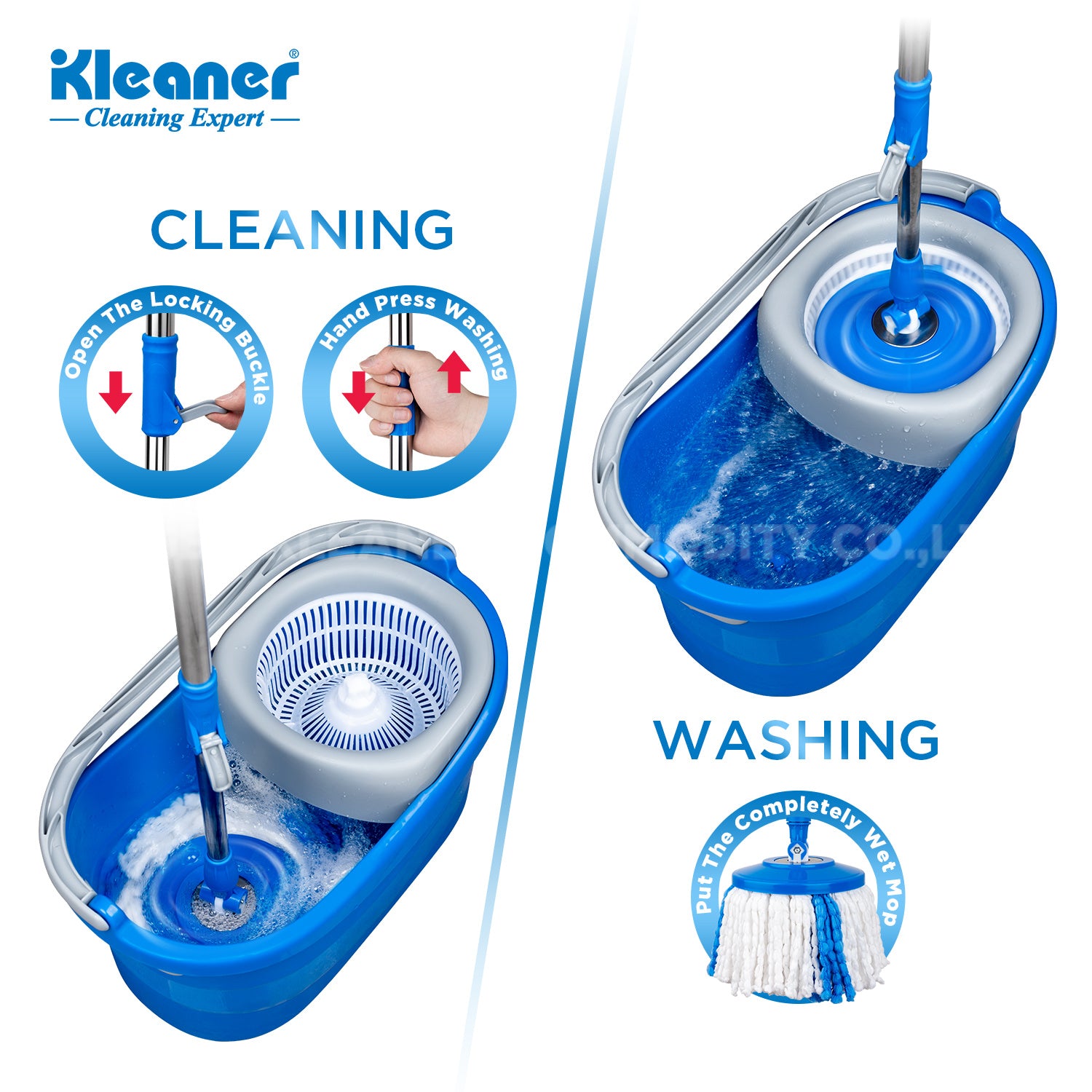 Kleaner Tornado Mop Stainless Steel Basket KT2210