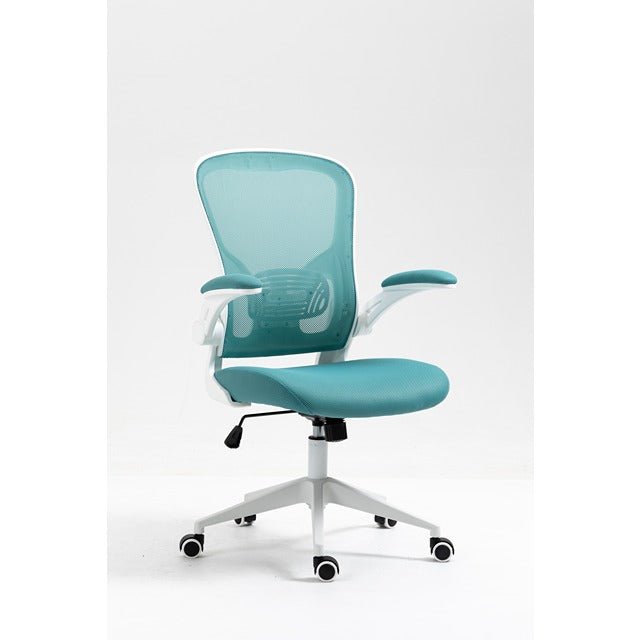 Ergo-Design Mid Back Mesh/Fabric Office Chair Green