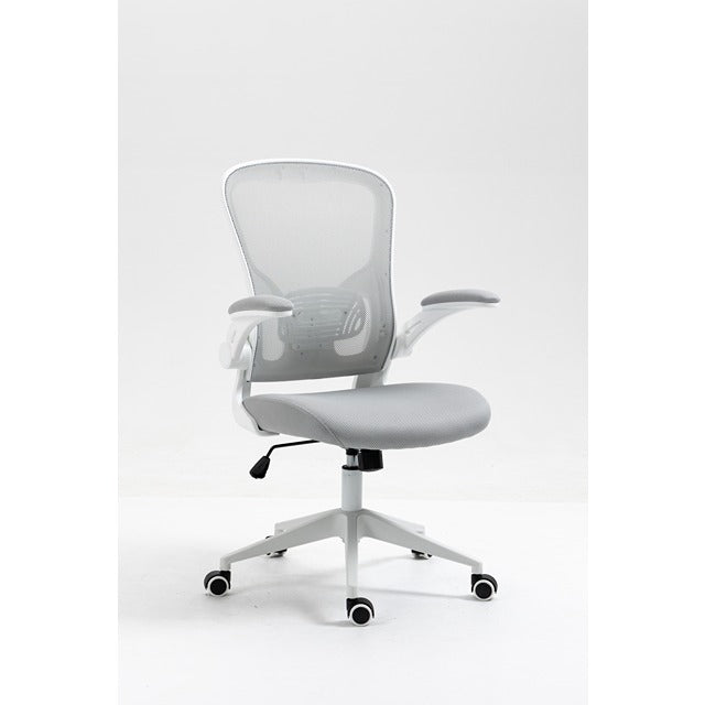 Ergo-Design Mid Back Mesh/Fabric Office Chair Grey 