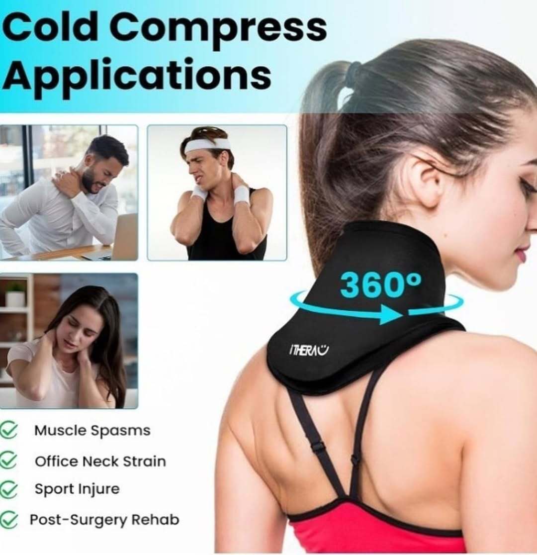 Hot Cold + Compress Neck Pack Wrap