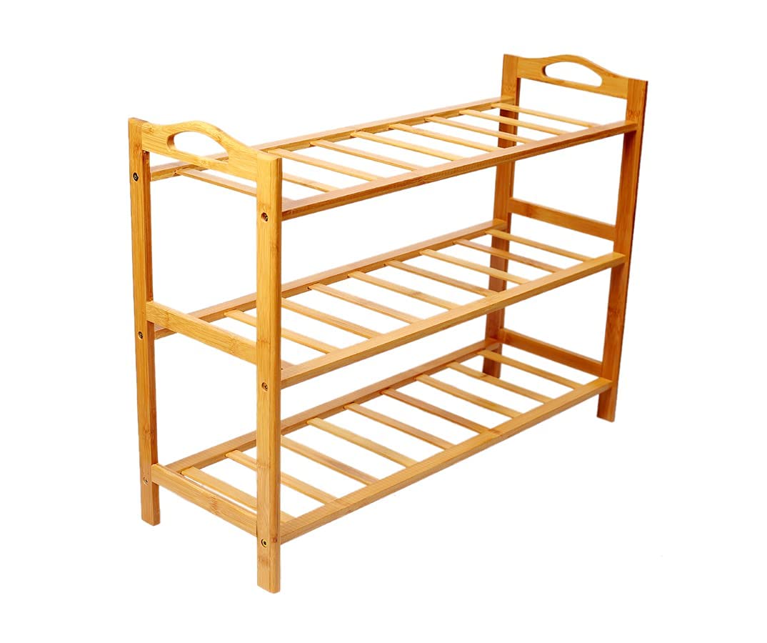 3 Tier Wooden Shoe Rack/Cabinet/Stand For Home Office