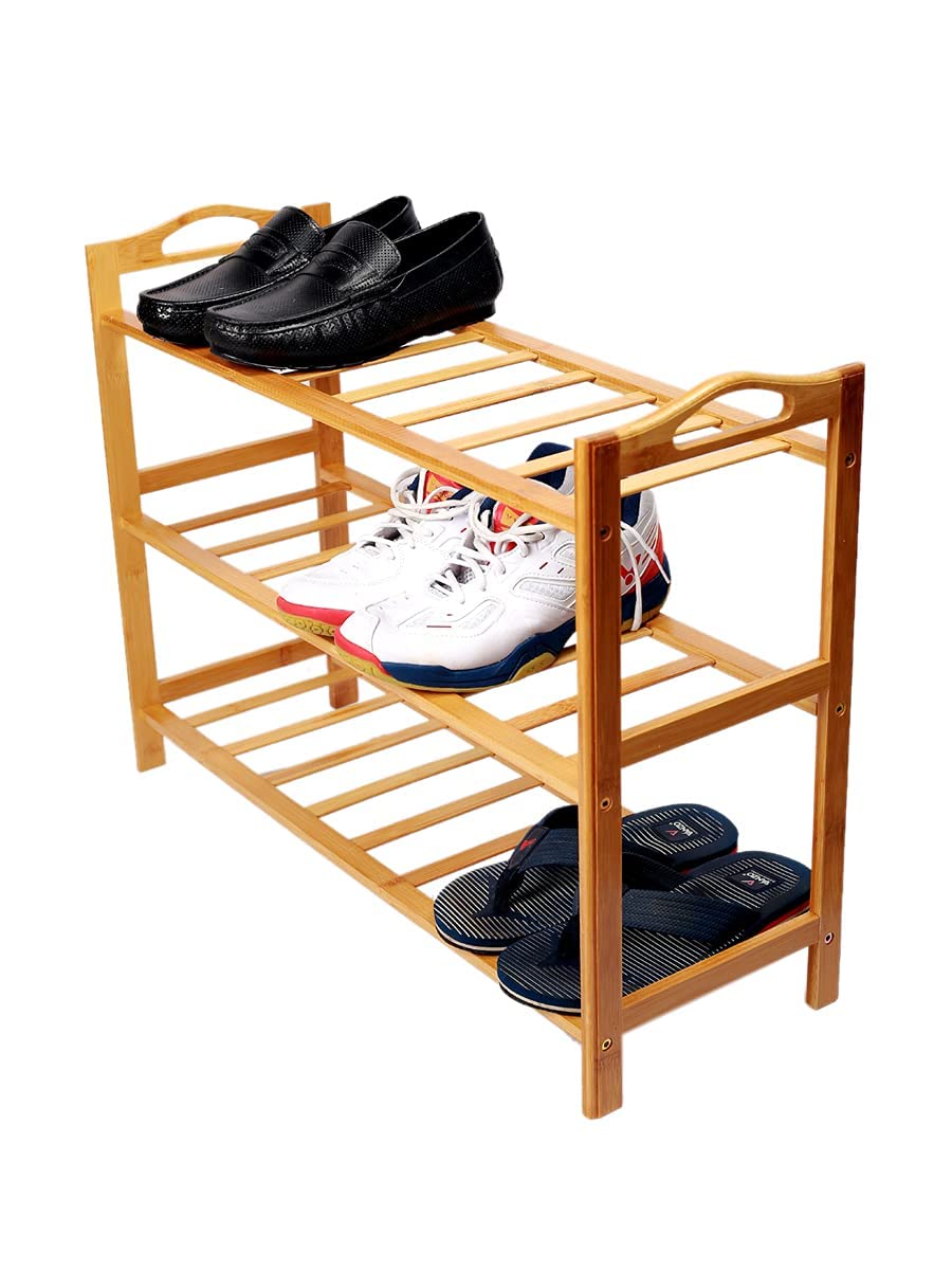 3 Tier Wooden Shoe Rack/Cabinet/Stand For Home Office