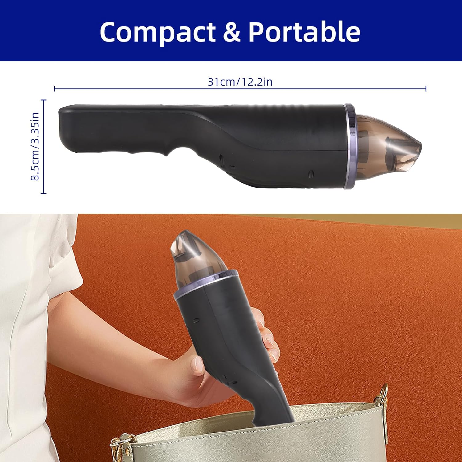 Handheld Vacuum er 6300Pa Powerful Suction Hand Vacuum