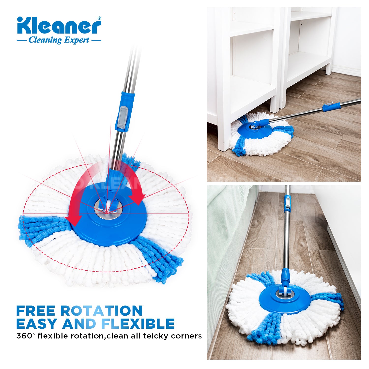 Kleaner Tornado Mop Stainless Steel Basket KT2210