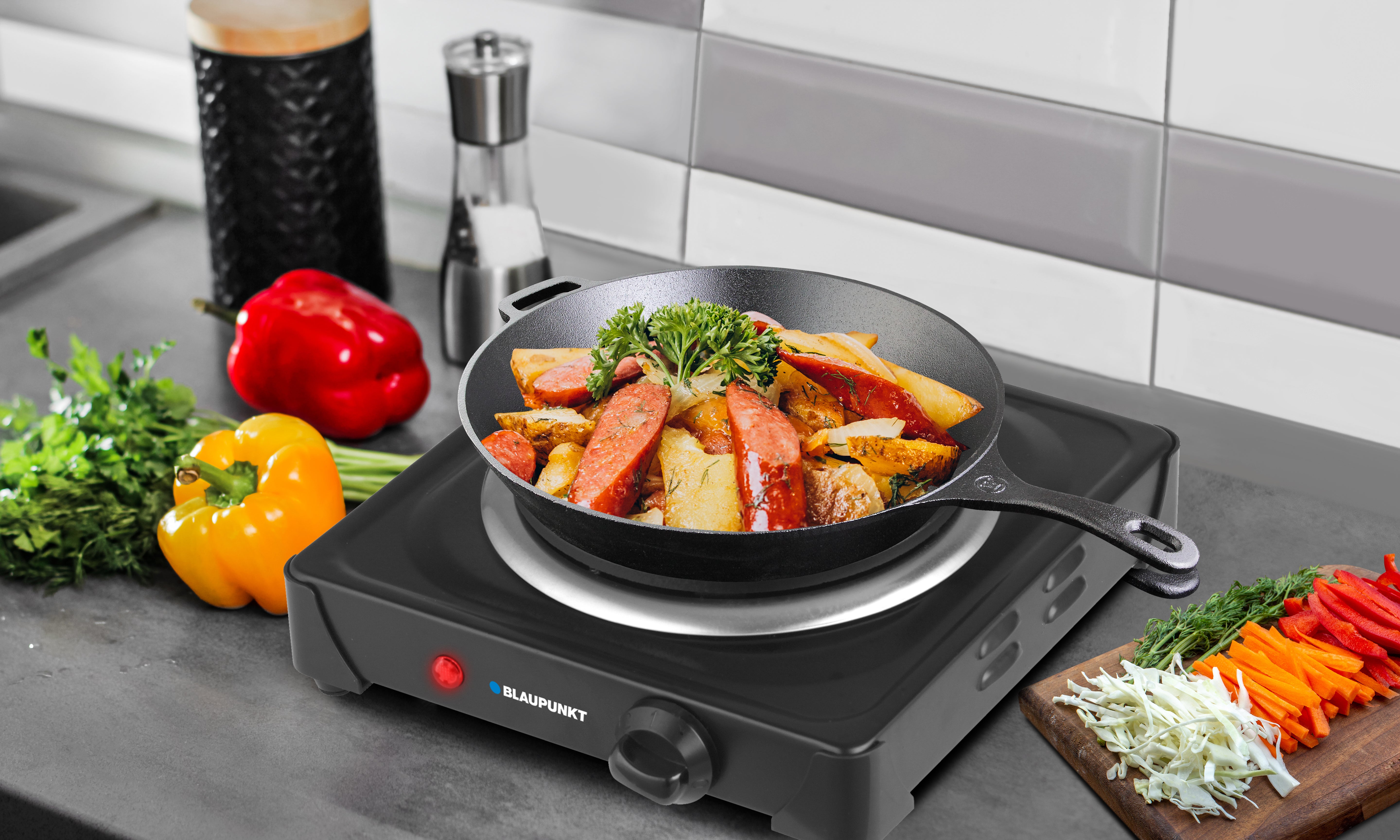 Blaupunkt Countertop Single Hot Plate BKHP102 Electric