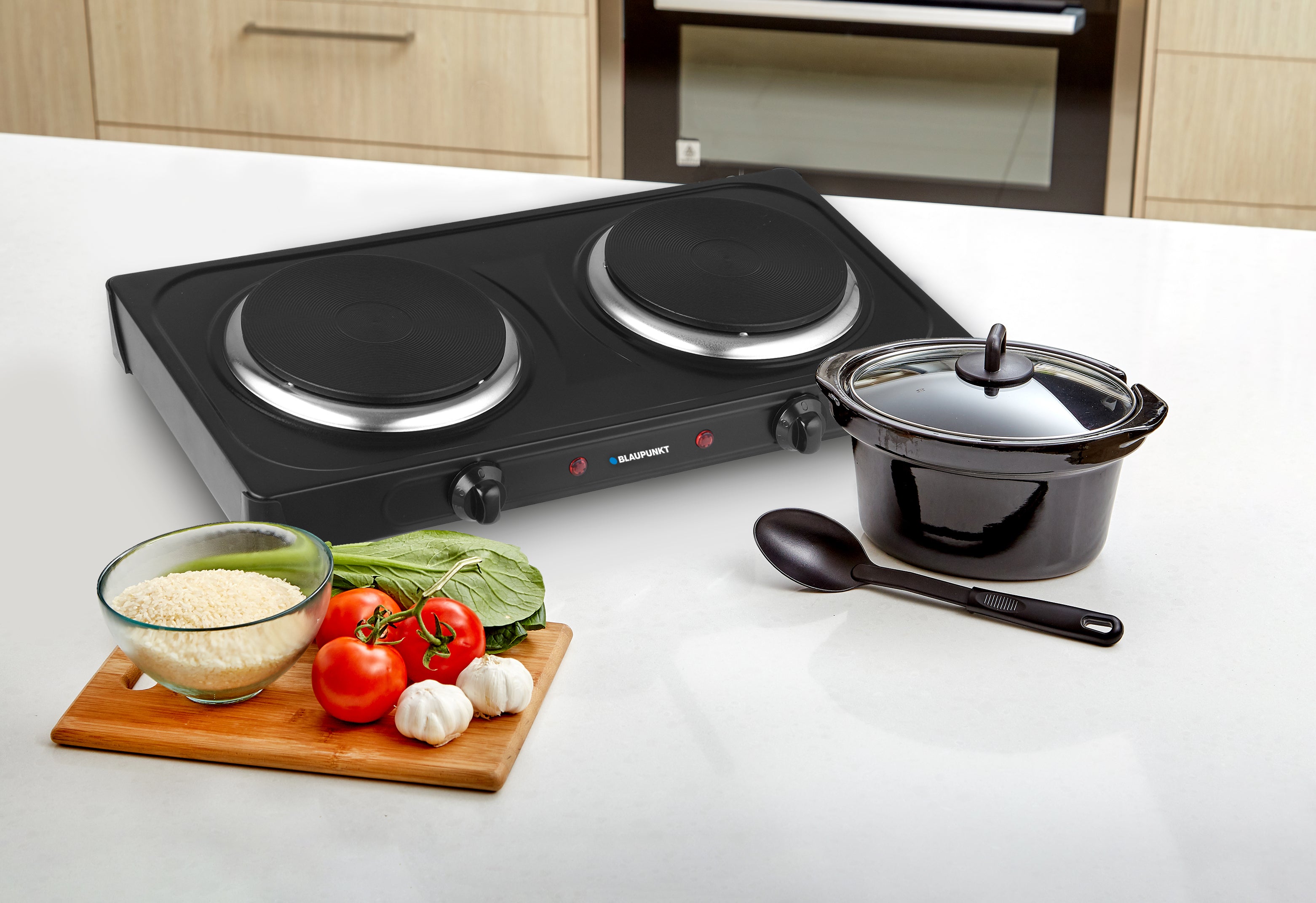 Blaupunkt Countertop Double Hot Plate BKHP104 Electric
