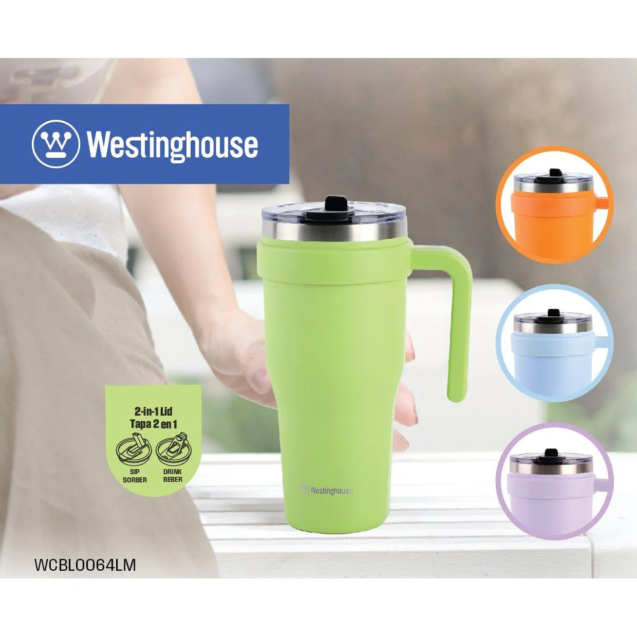 Westinghouse 40oz Stainless Steel Insulated Tumbler