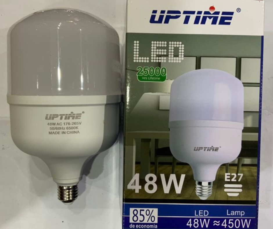 Uptime Led High Power Bulb 48W (450W) E27 Daylight