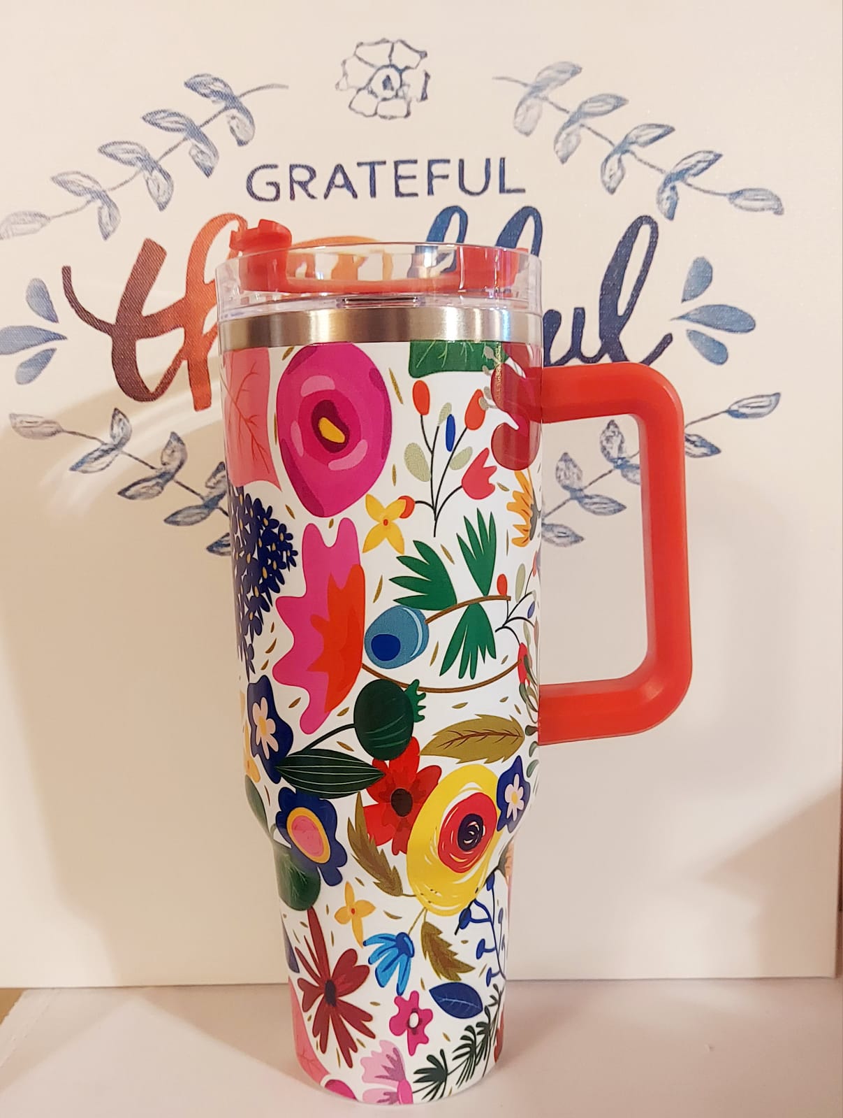 40oz patterned tumblers