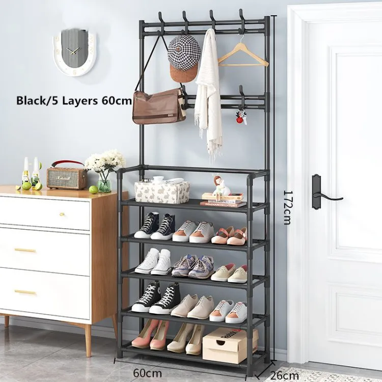 Electrocoat Rack Design New Simple 4/5 Layer Size Coat Hat Rack Organizer Storage/ Shoes Shelv ...