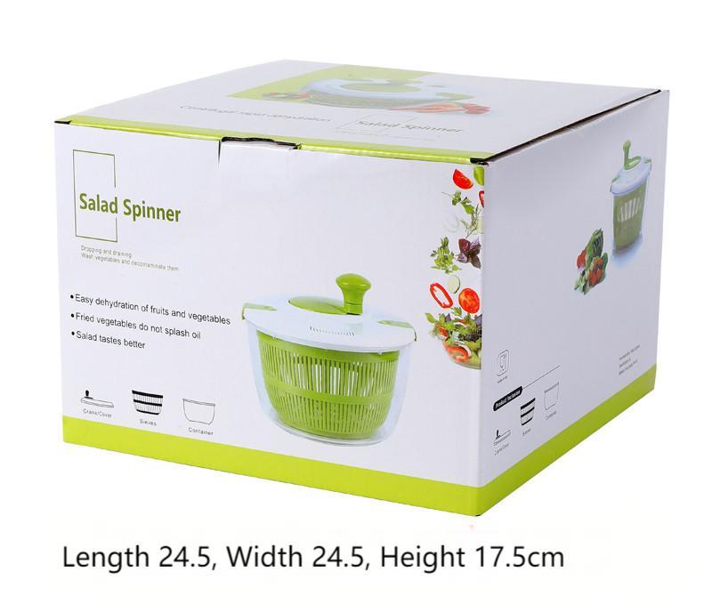 Manual Salad Spinner and Drain Basket