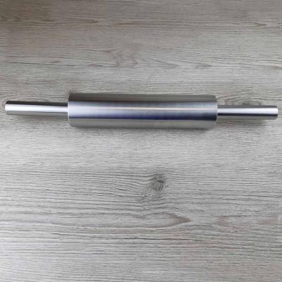 Rolling pin size: 47 cm x 6 cm x 6 cm. Working surface length 25 cm